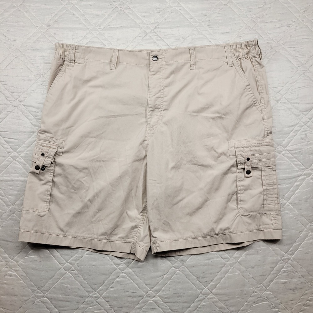 Haband Quality & Comfort cream cargo shorts size 44